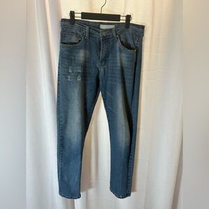Refinery Republic Denim Jeans Straight Stretch Mens‎ 32x30 GUC 549